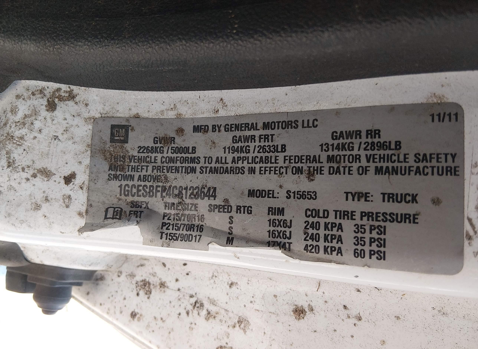 Chevrolet Colorado 2012