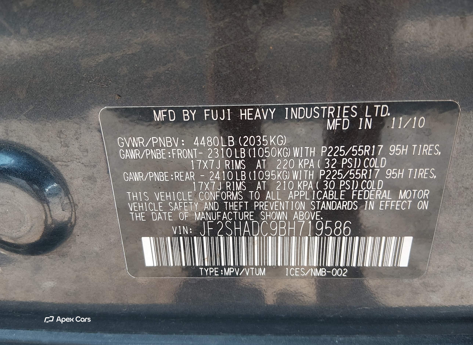 Subaru Forester 2011