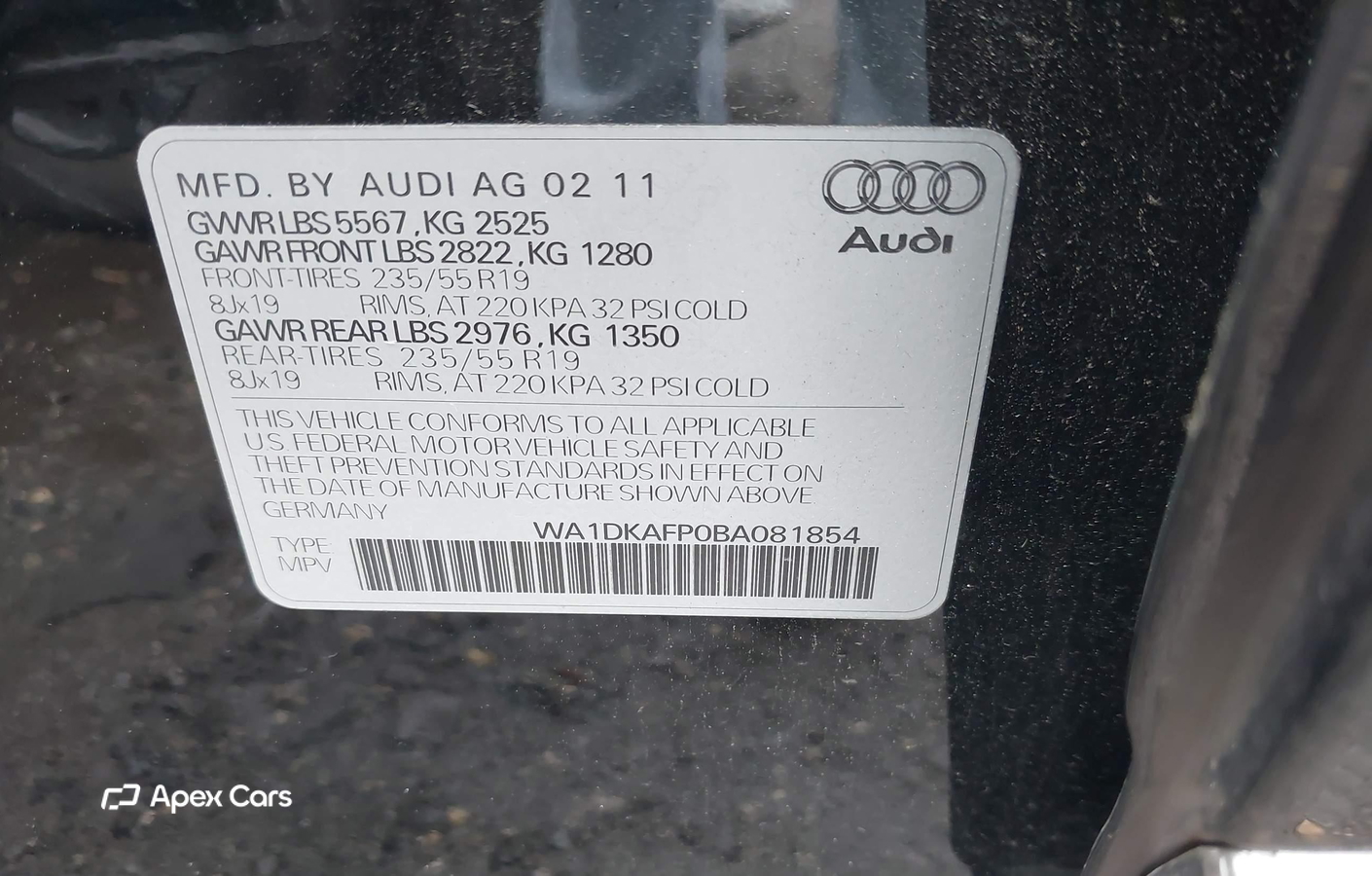 Audi Q5 2011