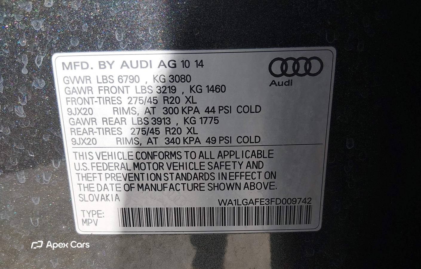Audi Q7 2015
