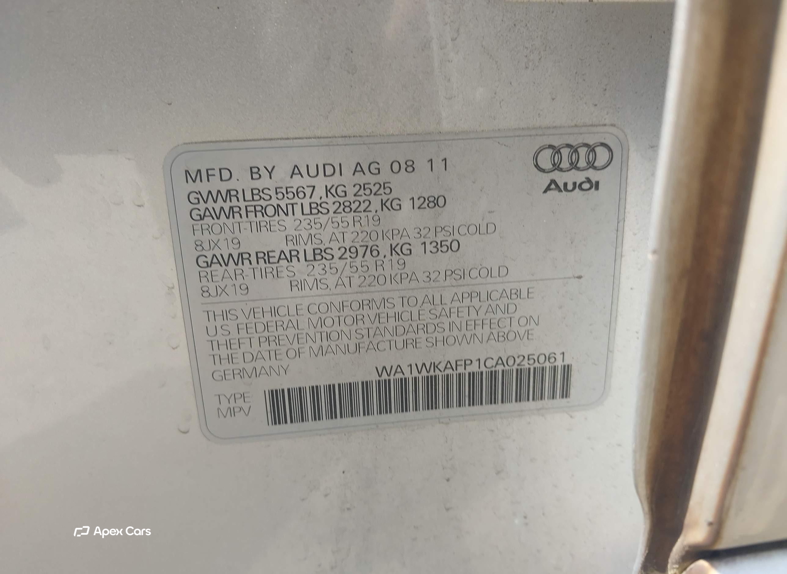 Audi Q5 2012