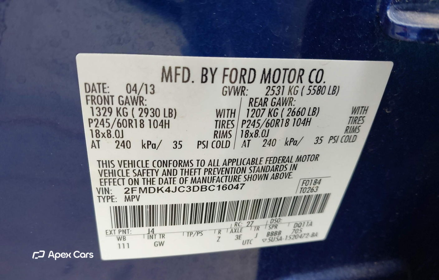 Ford Edge 2013