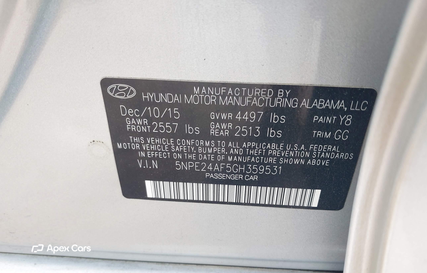 Hyundai Sonata 2016
