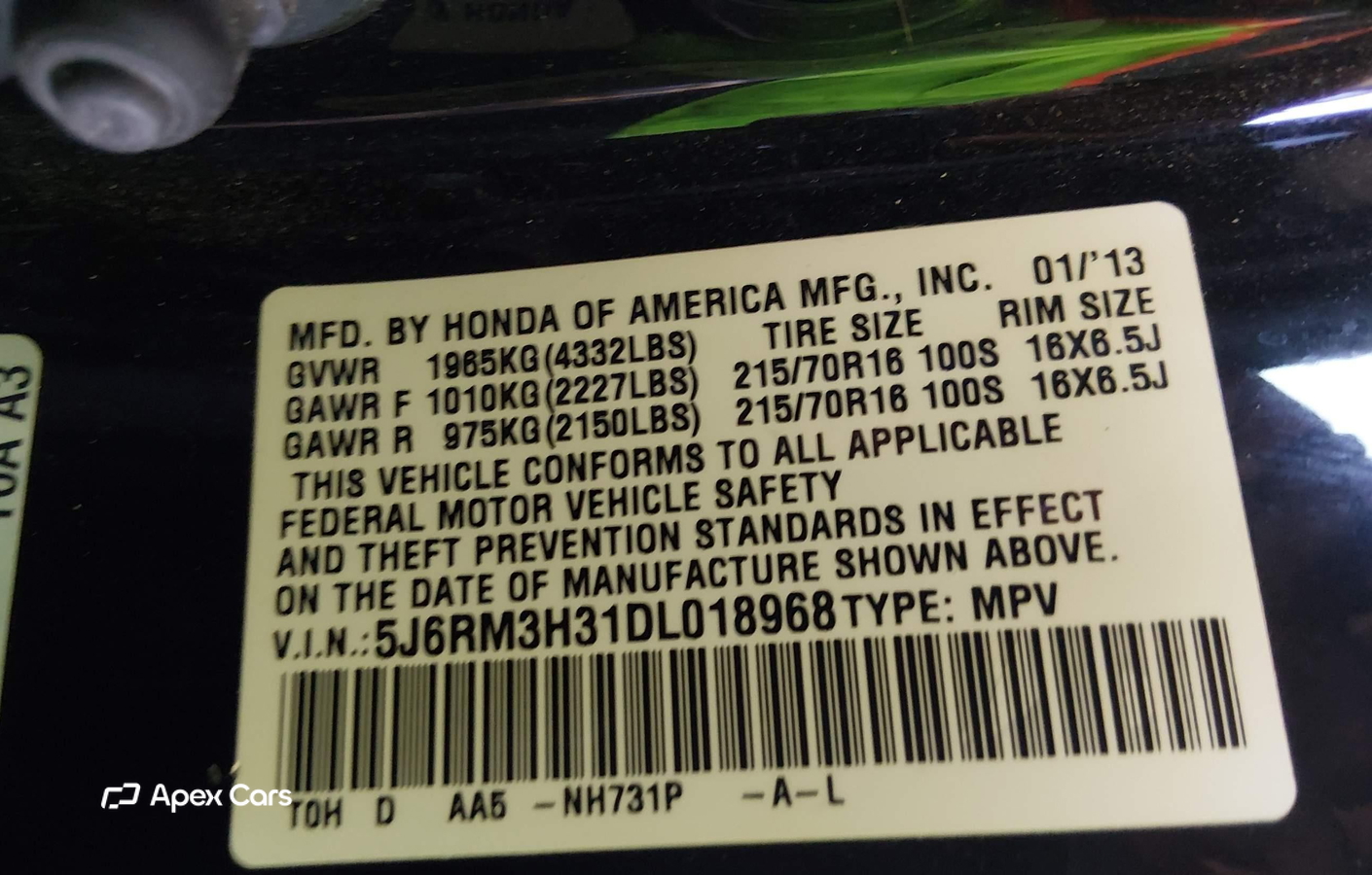 Honda CR-V 2013