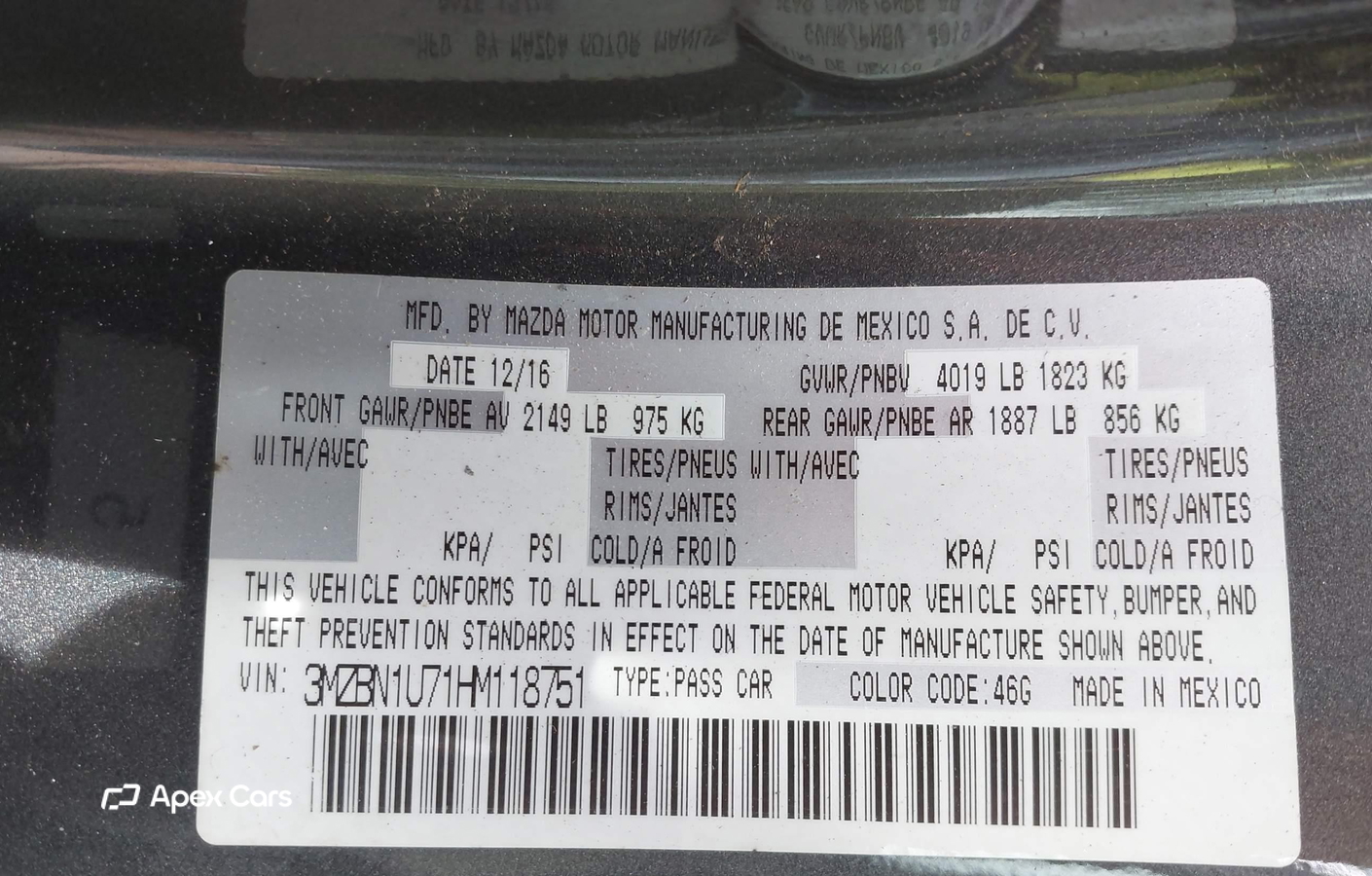 Mazda 3 2017