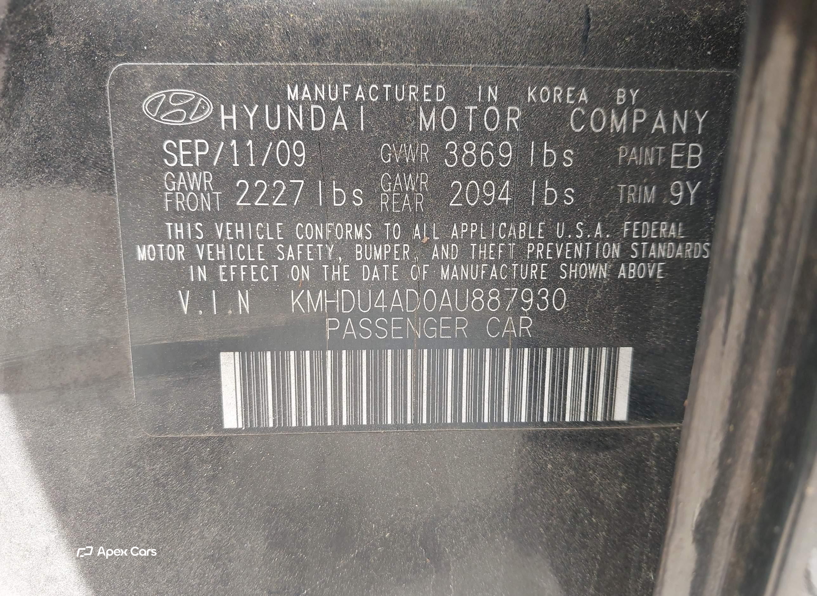 Hyundai Elantra 2010