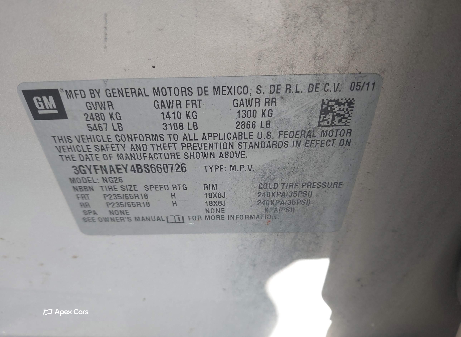 Cadillac SRX 2011