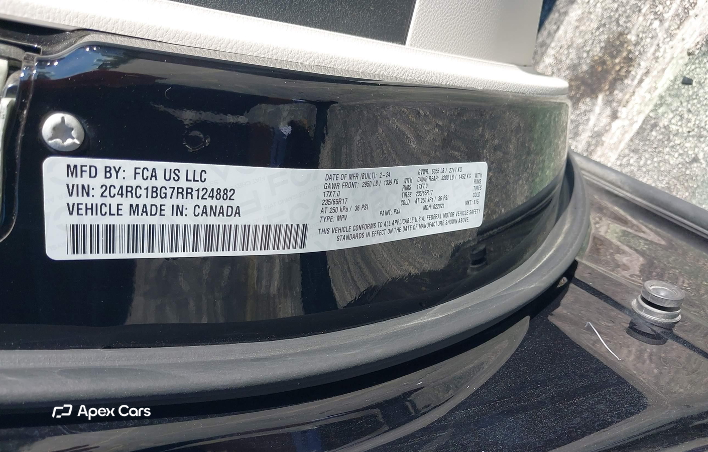 Chrysler Pacifica 2024