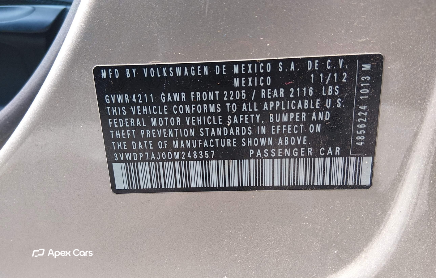 Volkswagen Jetta 2013