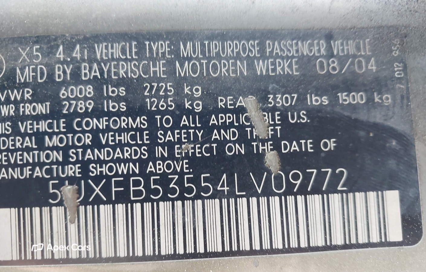 BMW X5 2004