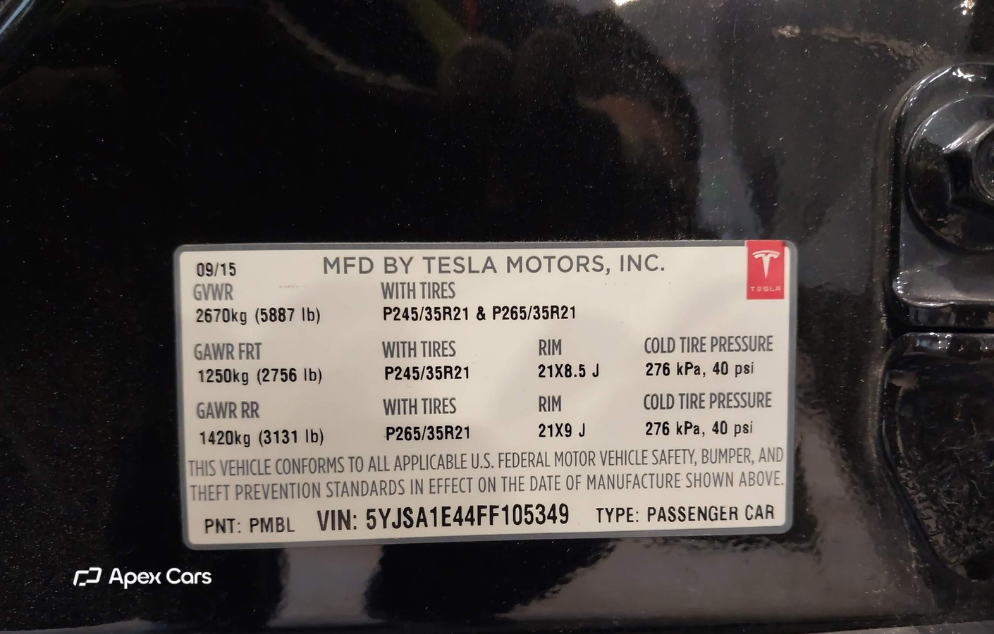 Tesla Model S 2015
