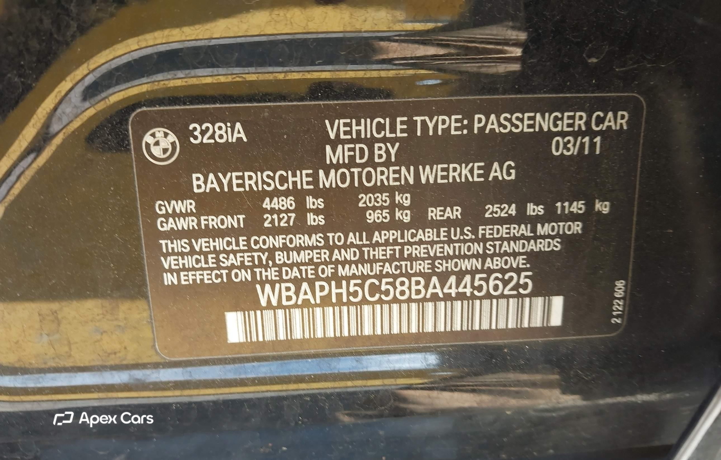 BMW Series 3 2011
