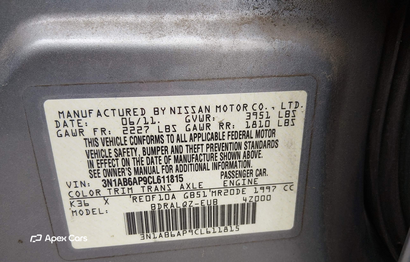 Nissan Sentra 2012