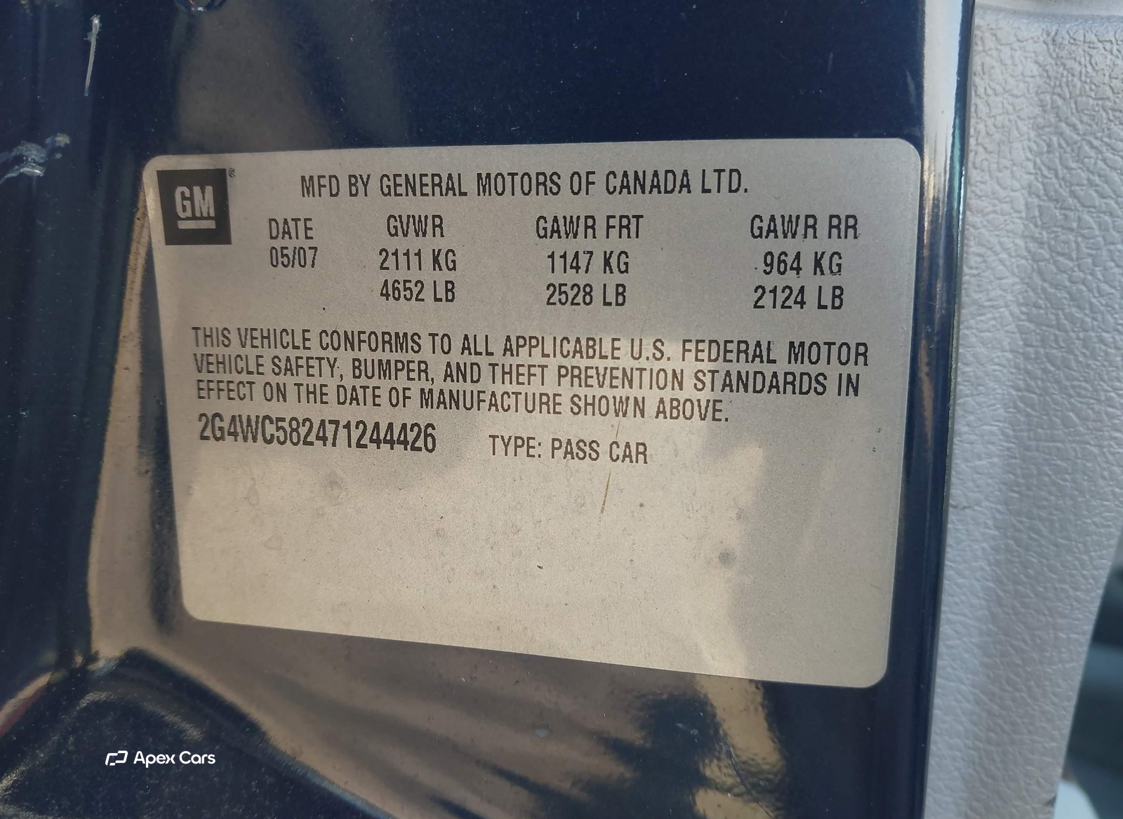 Buick LaCrosse 2007