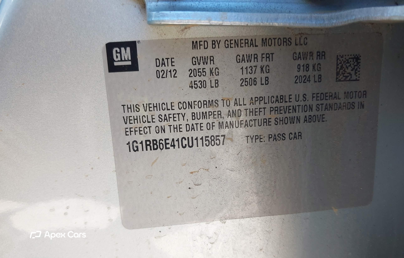 Chevrolet Volt 2012