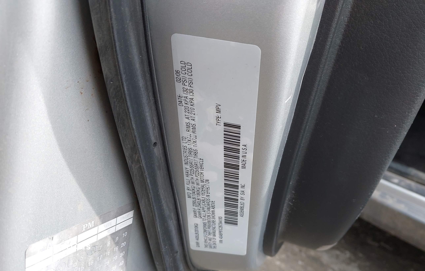 Subaru Outback 2006