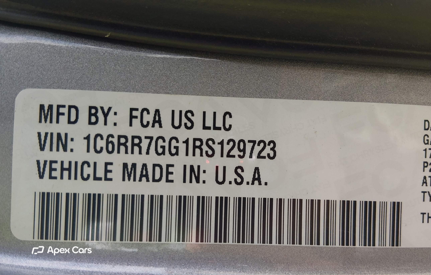 RAM 1500 2024