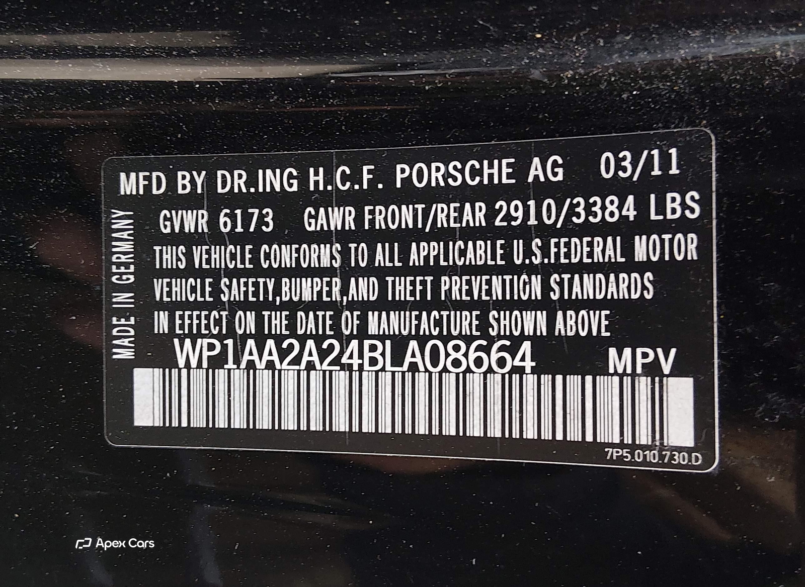 Porsche Cayenne 2011