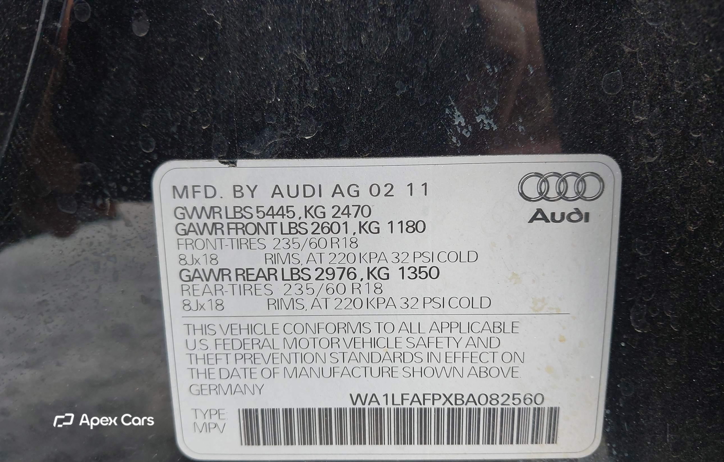 Audi Q5 2011