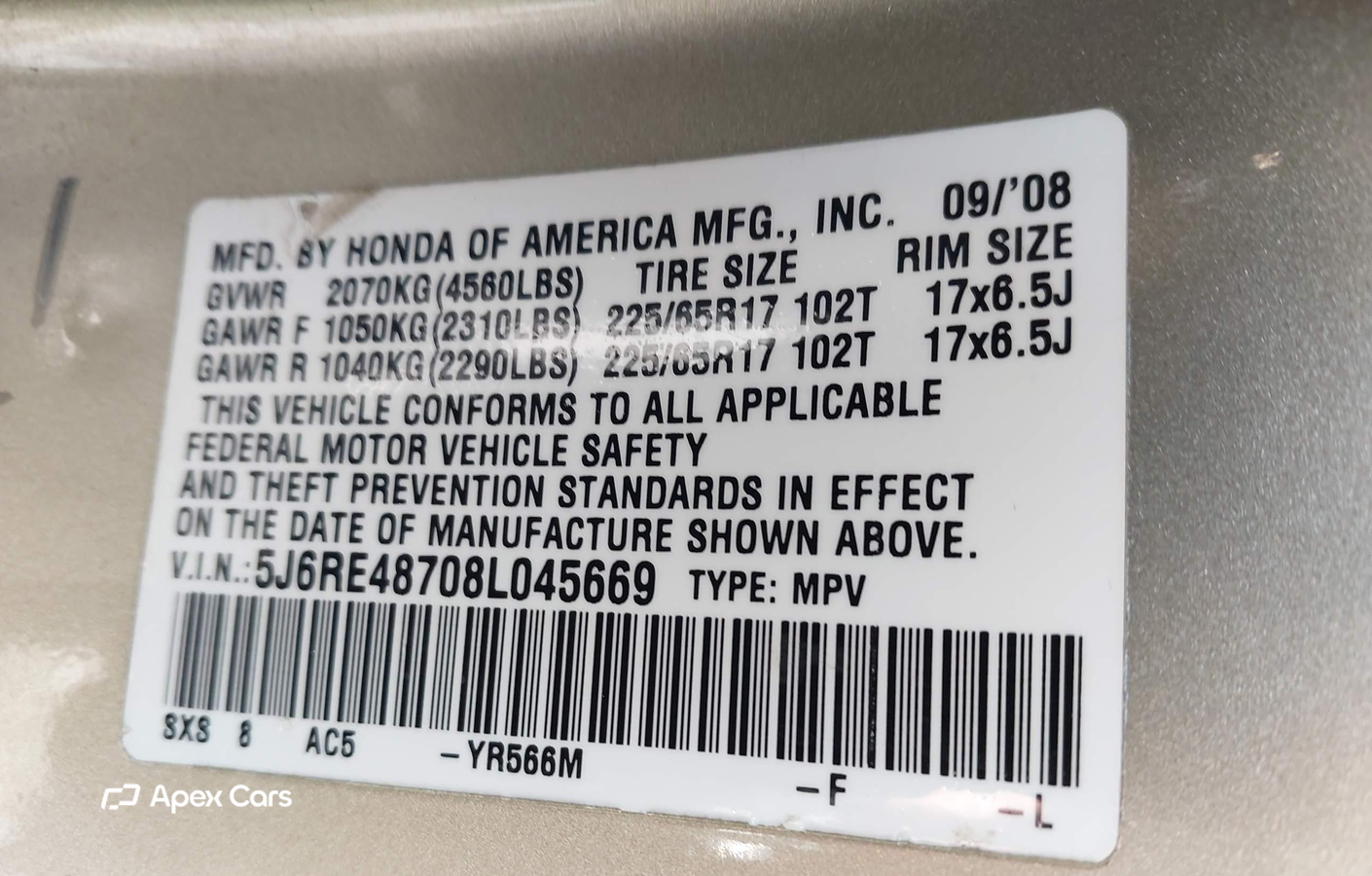 Honda CR-V 2008