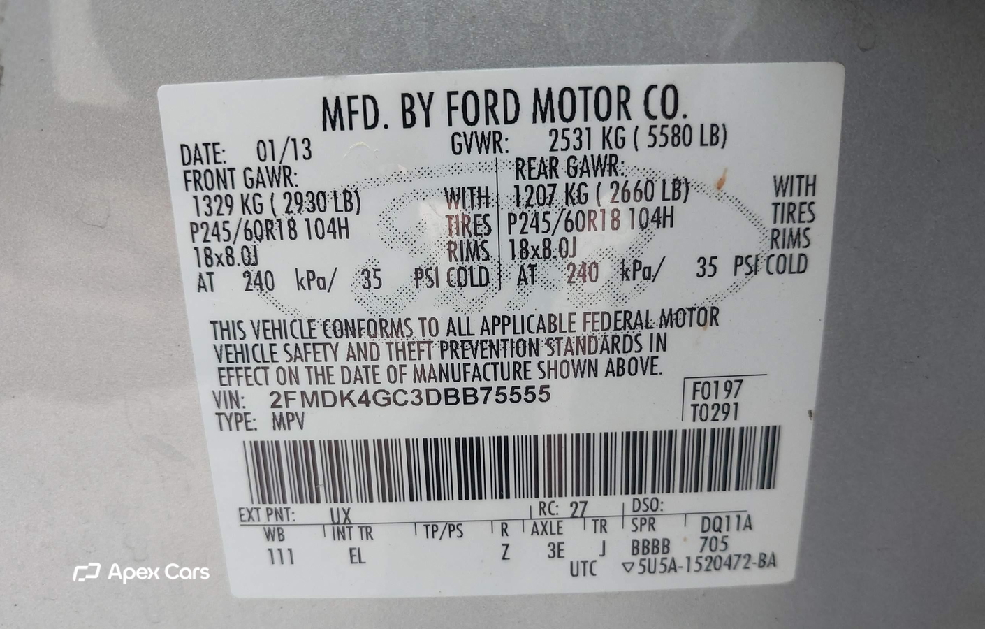 Ford Edge 2013