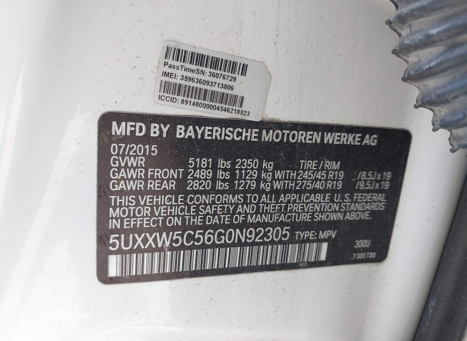 BMW X4 2016