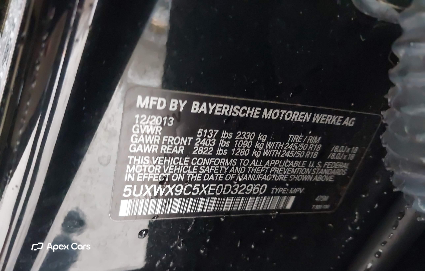 BMW X3 2014