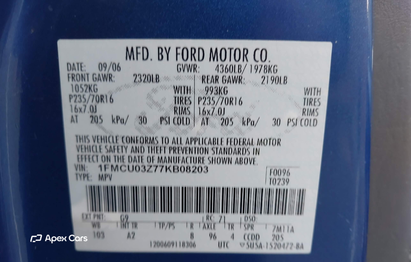 Ford Escape 2007