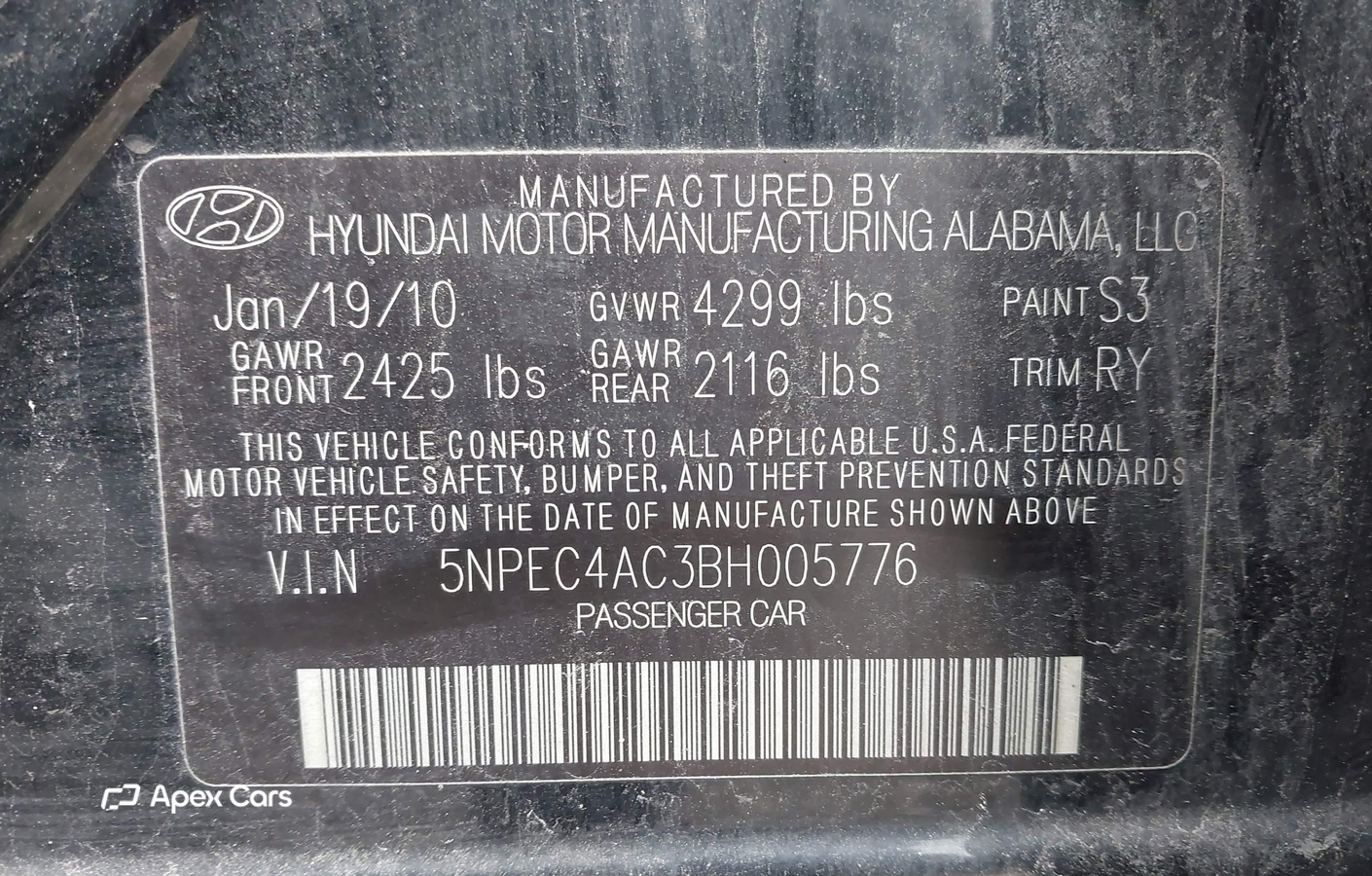 Hyundai Sonata 2011