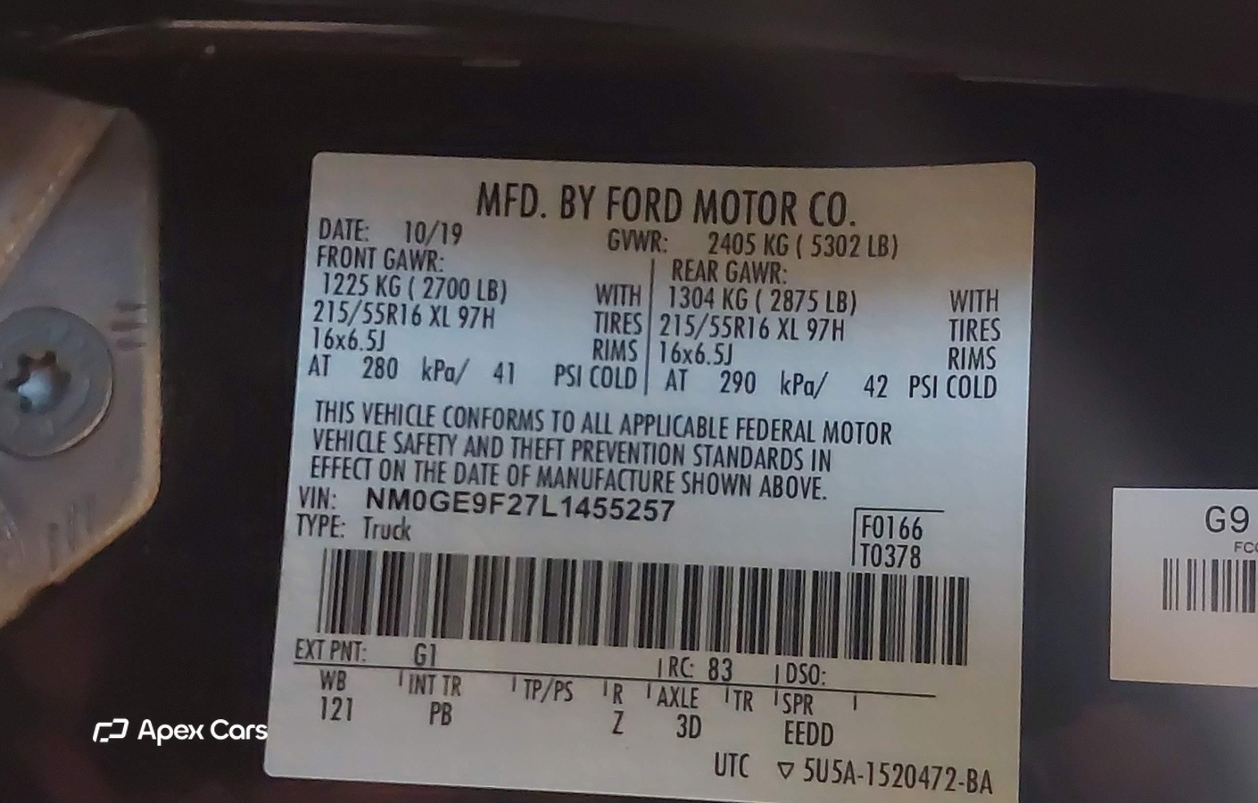 Ford Transit 2020