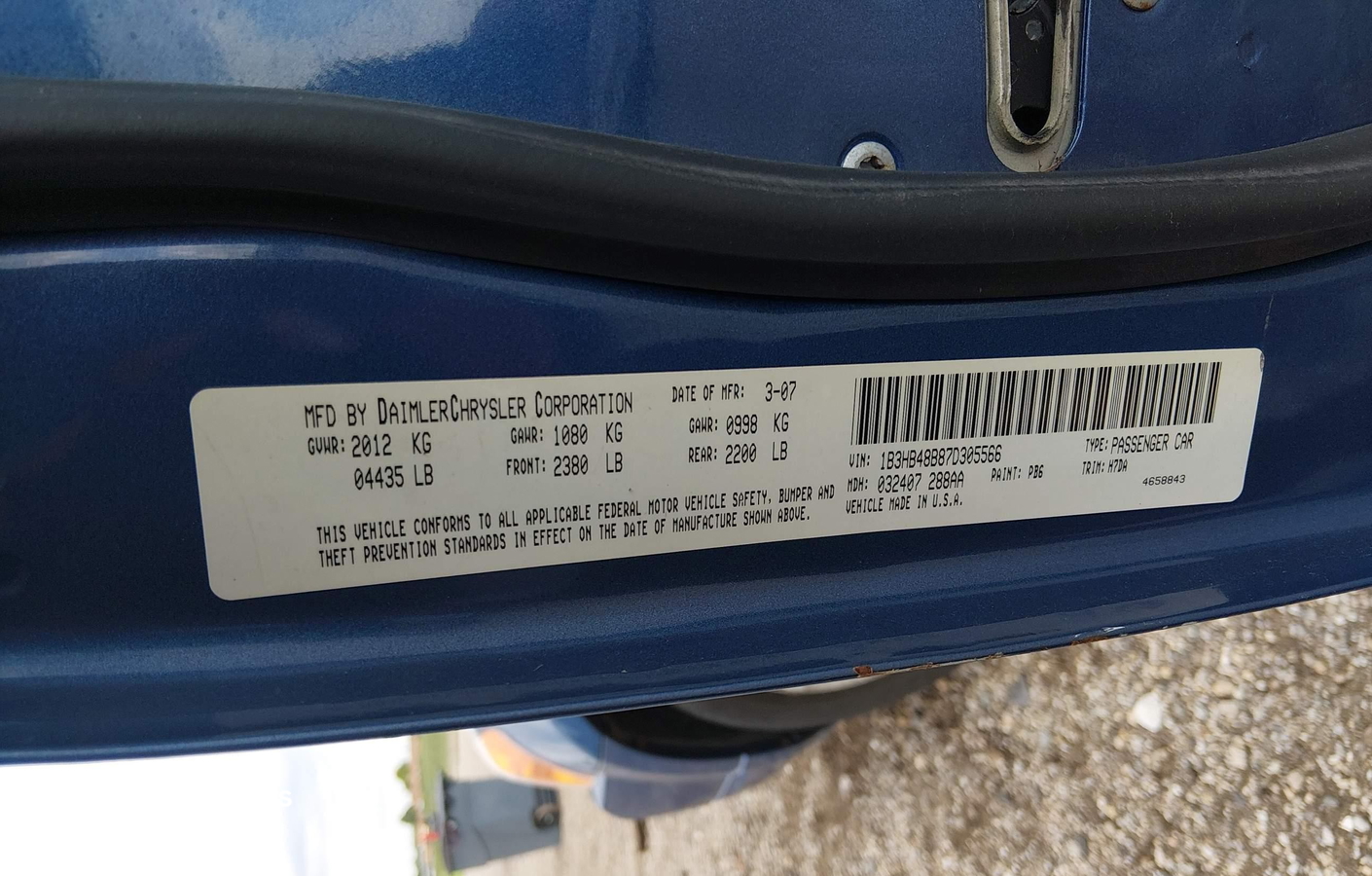 Dodge Caliber 2007