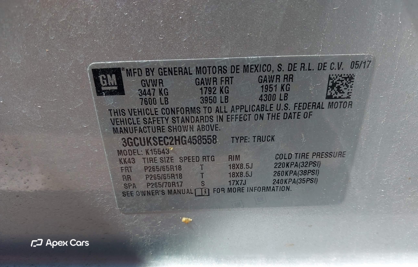 Chevrolet Silverado 2017