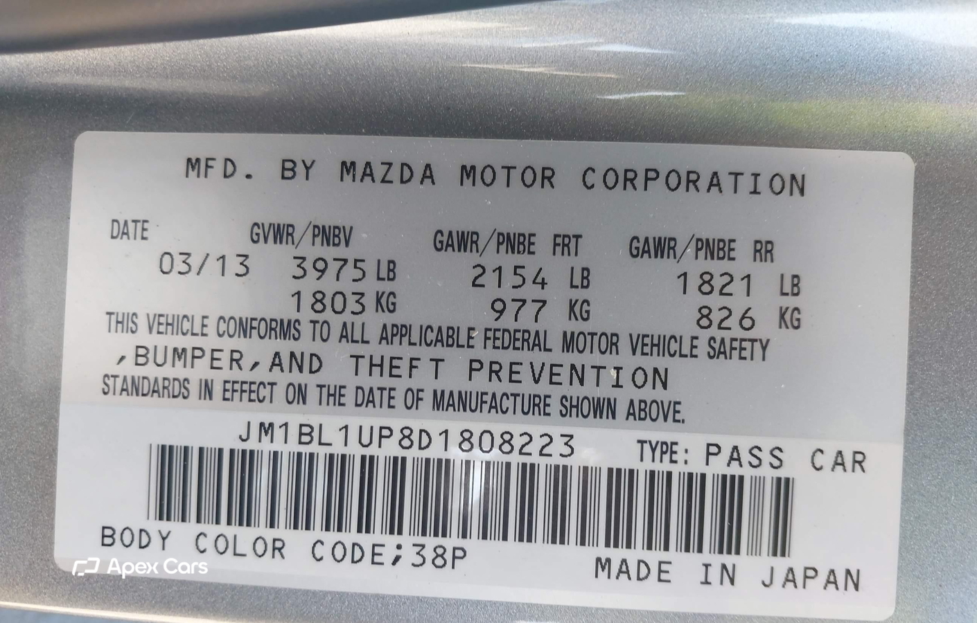 Mazda 3 2013