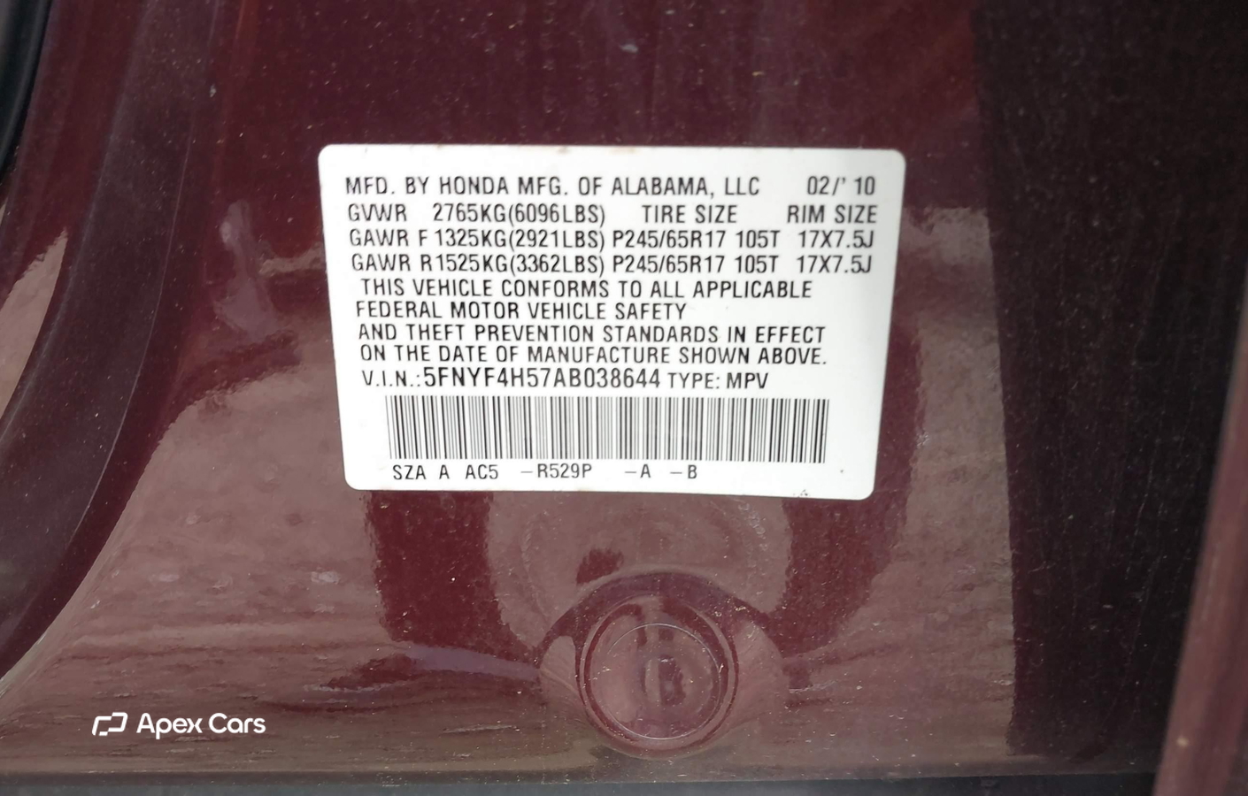 Honda Pilot 2010