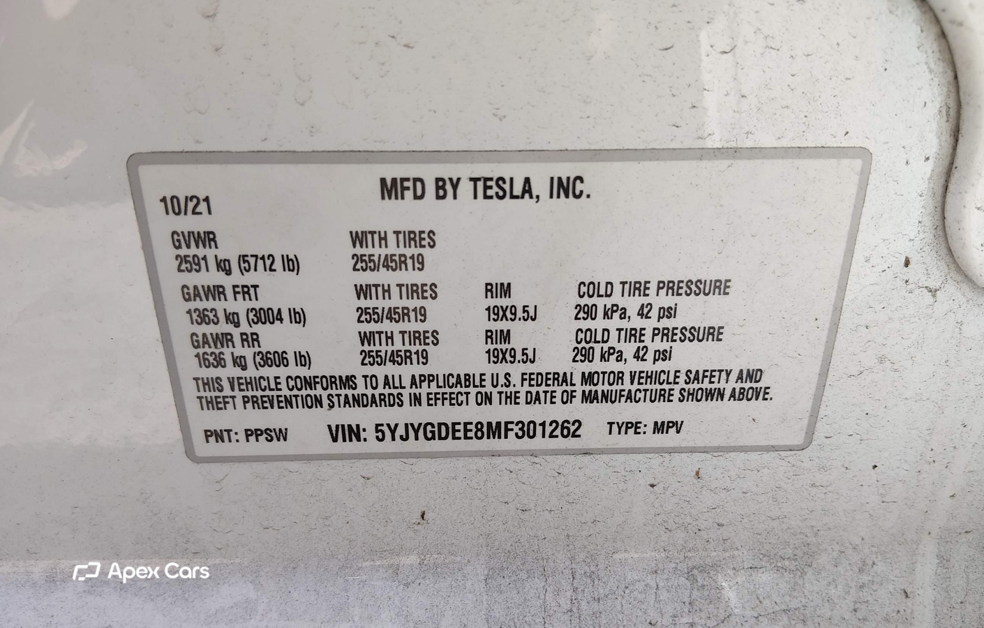 Tesla Model Y 2021