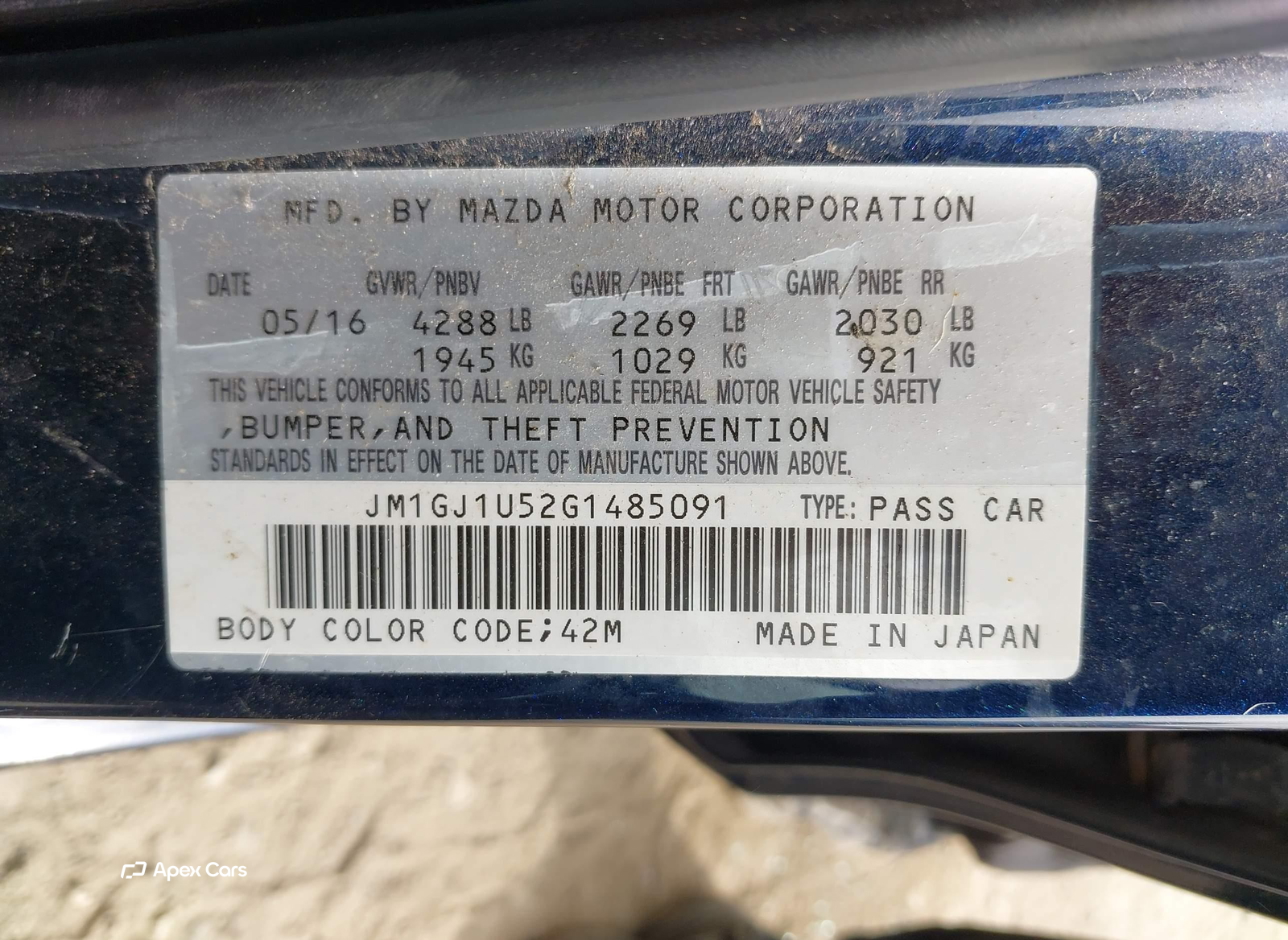 Mazda 6 2016