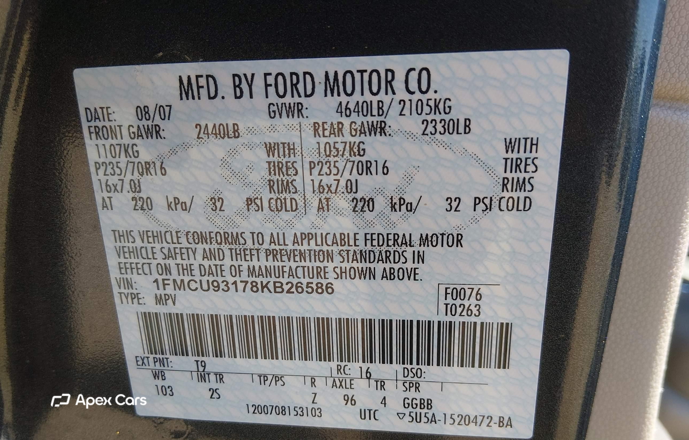 Ford Escape 2008