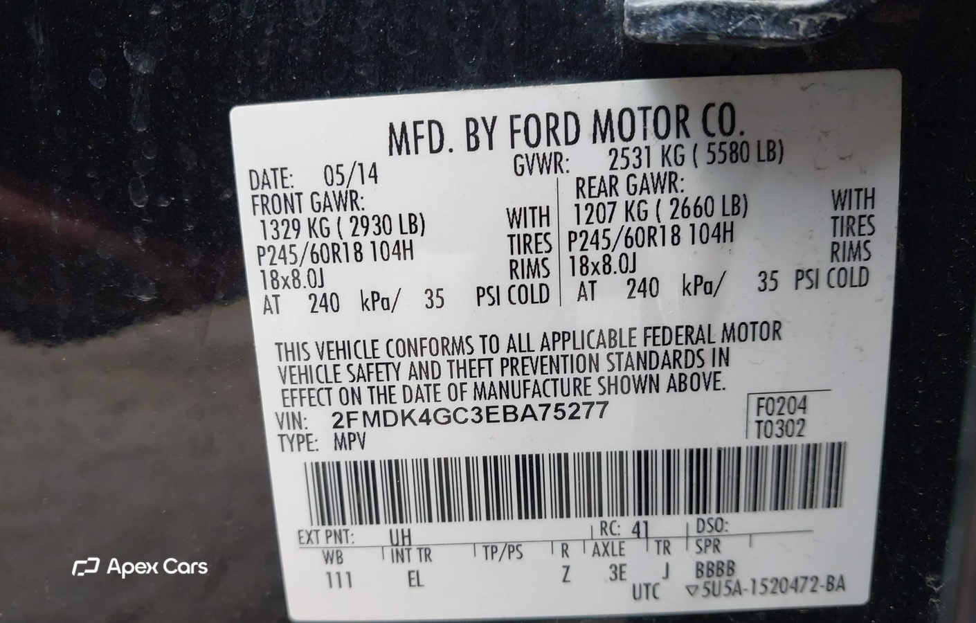Ford Edge 2014