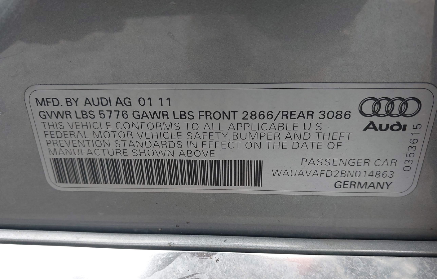 Audi A8 2011