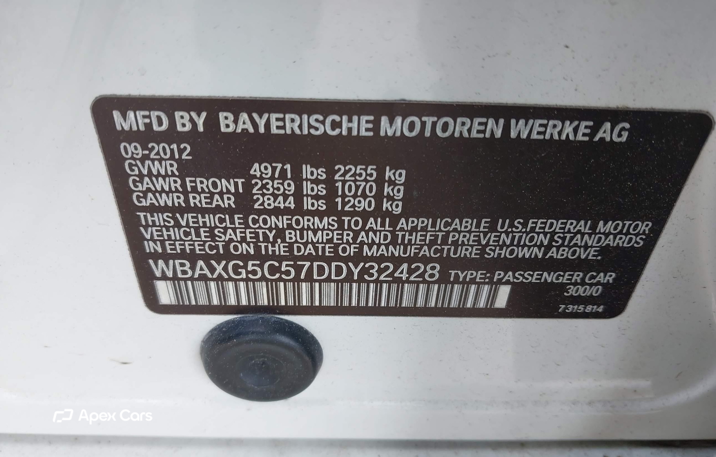 BMW Series 5 2013