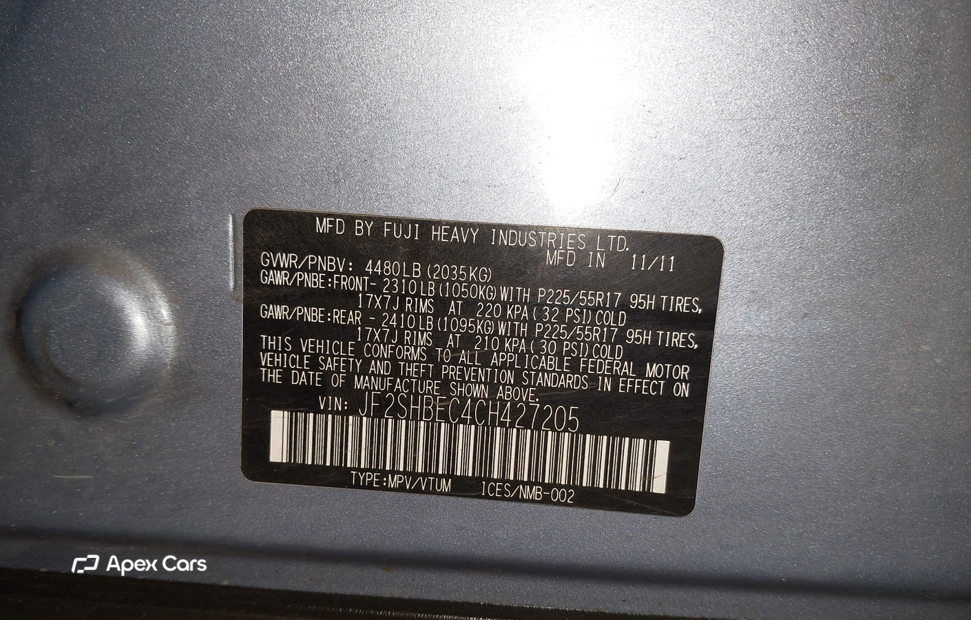 Subaru Forester 2012