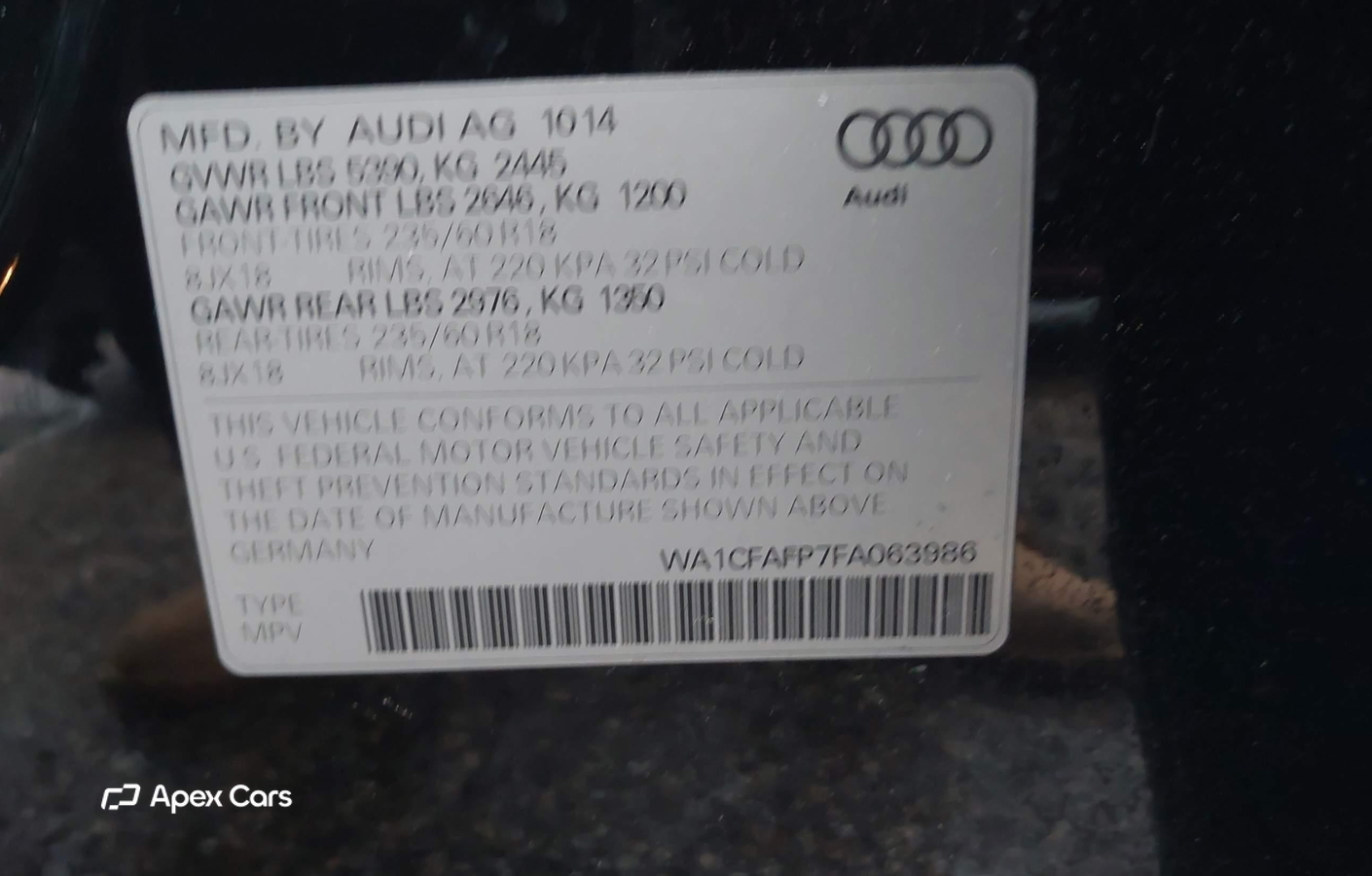 Audi Q5 2015