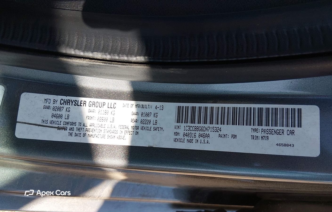 Chrysler 200 2013