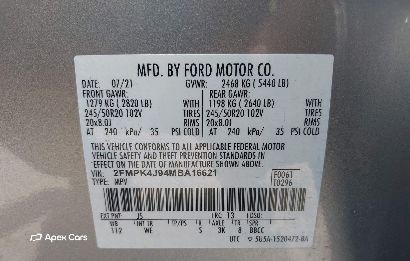 Ford Edge 2021