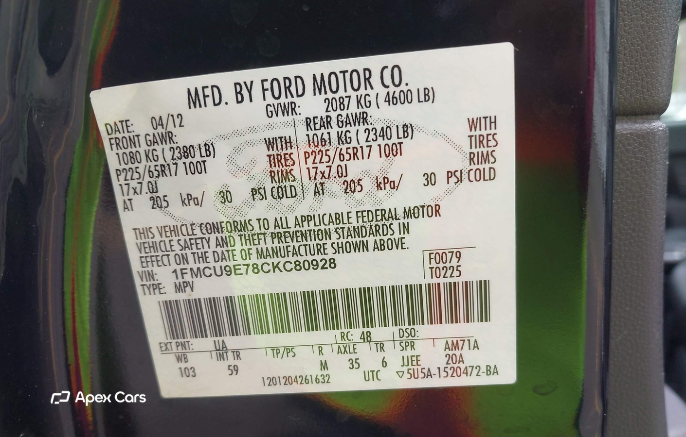 Ford Escape 2012