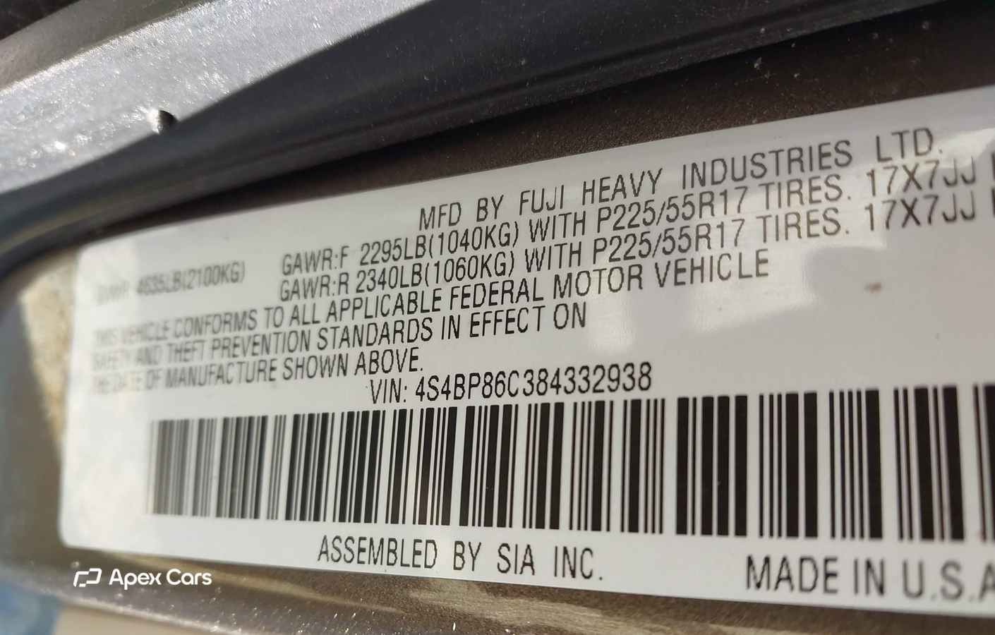 Subaru Outback 2008
