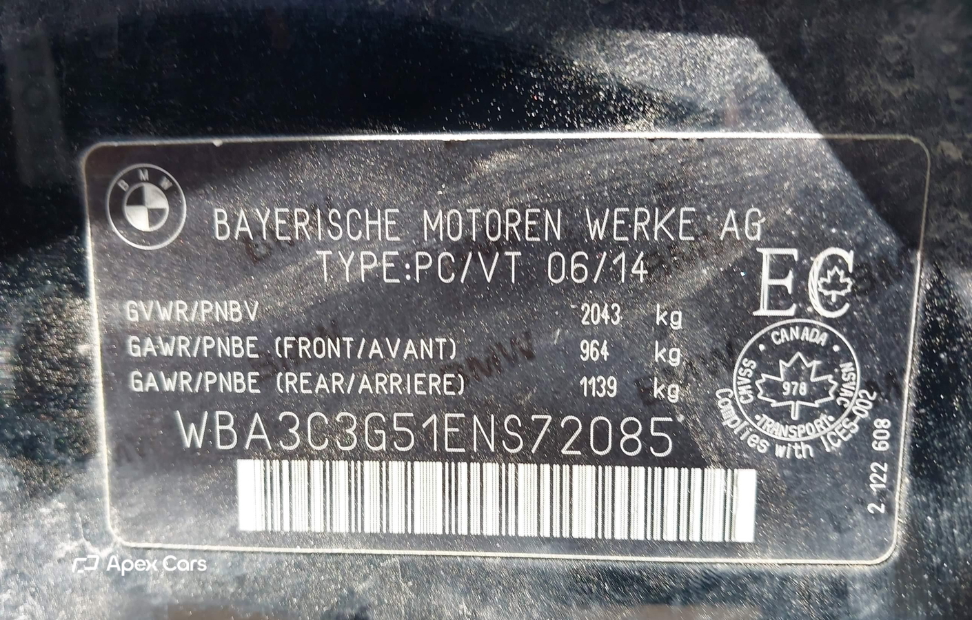 BMW Series 3 2014