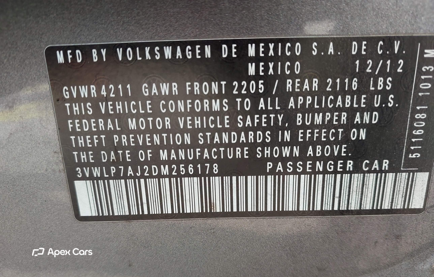 Volkswagen Jetta 2013