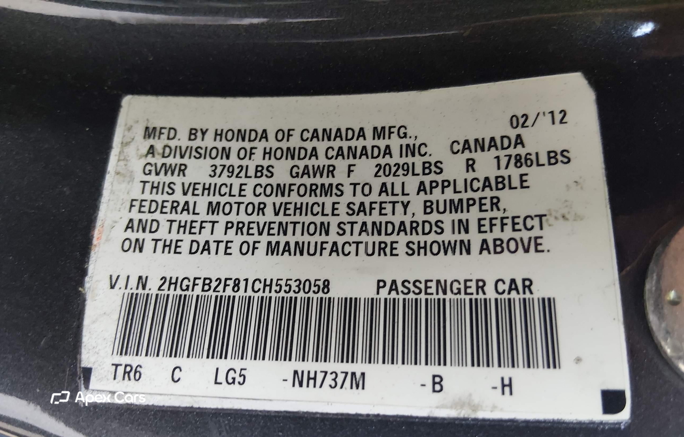 Honda Civic 2012