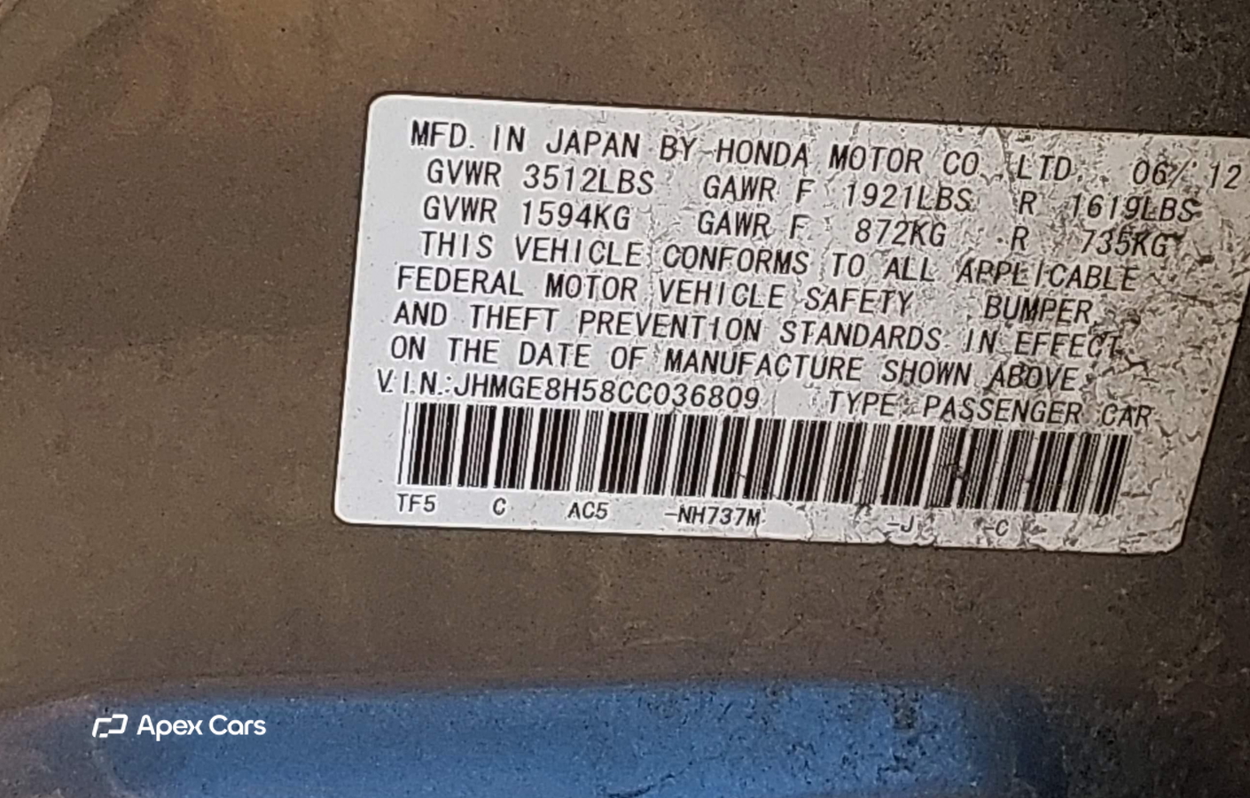 Honda Fit 2012